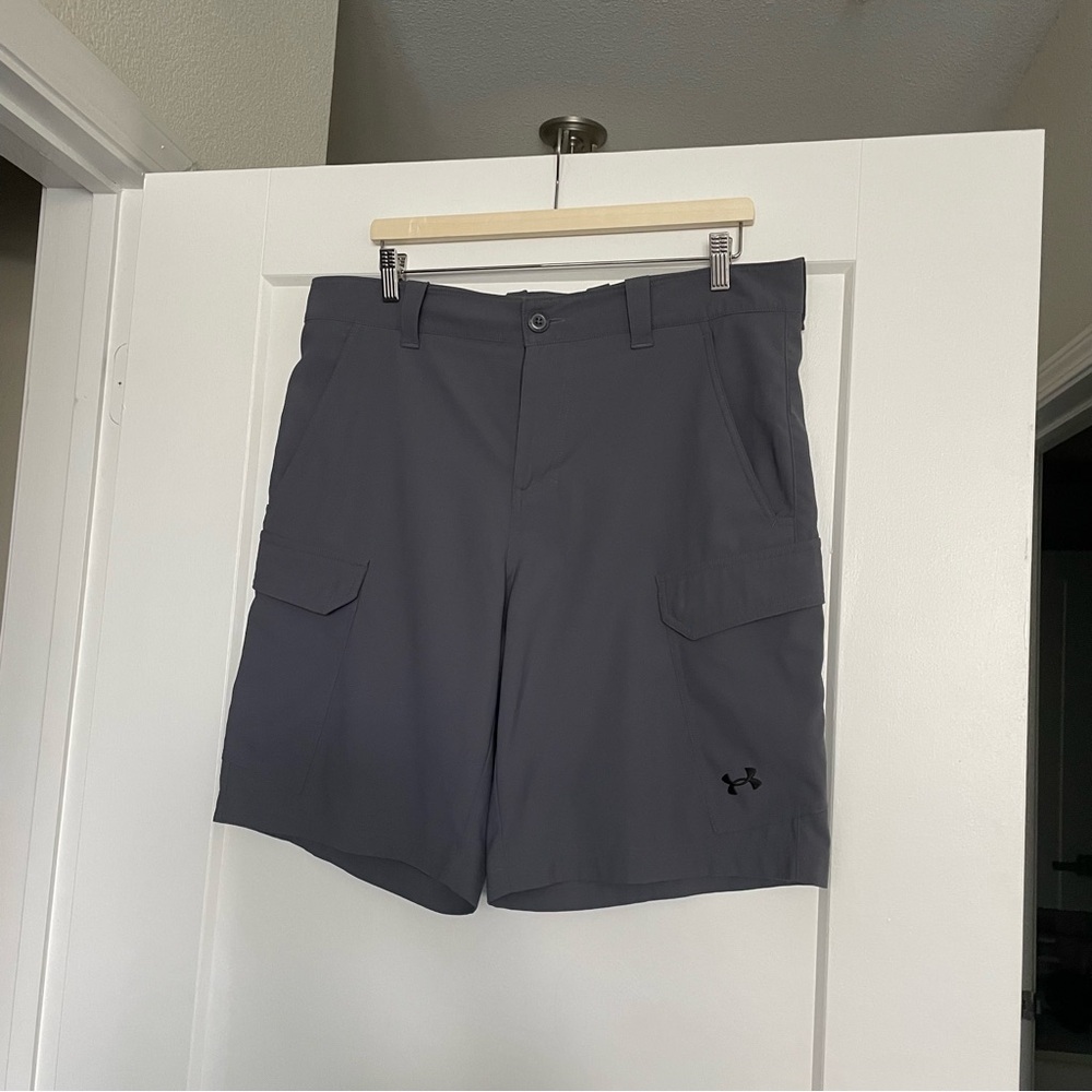 Under Armour HeatGear Grey Shorts Athletic
